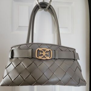 Sam Edelman Cleo woven leather shoulder bag